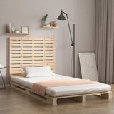  Zidno uzglavlje 126x3x91,5 cm od masivne borovine | shoptok.hr