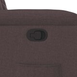  Naslanjač temno rjavo blago | Shoptok.si