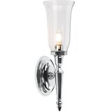 Elstead Lighting Elstead Dryden Stenska svetilka za kopalnico z 1 lučjo, polirani krom, IP44, G9, (22099084) | Shoptok.si