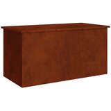  Vanjska kutija za spremanje Rđa 100 x 50,5 x 50 cm Čelik | shoptok.hr