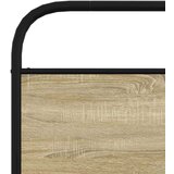 vidaXL Okvir kreveta bez madraca boja hrasta sonome 90 x 200 cm drveni | shoptok.hr