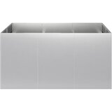  Vrtna saksija Srebrna 120 x 80 x 60 cm Pocinčani čelik | shoptok.hr