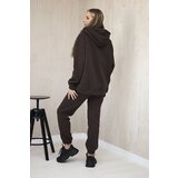 Kesi Cotton set with embroidered Paradise brown inscription | Shoptok.si