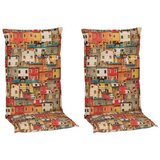 XXXL Sedežna Blazina Tours, 2-Delni Set, Večbarvno Cene