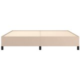  Za krevet boja cappuccina 200x200 cm od umjetne kože | shoptok.hr
