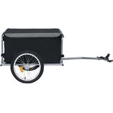 Prikolica za bicikl crno-siva 65 kg | shoptok.hr