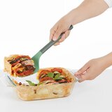 Lekue Lopatka Essential 41x8cm / sivo-zelena / silikon, pvc, (21318313) | Shoptok.si
