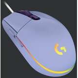  Logitech G102 Lightsync Gaming Wired Mouse, Lilac USB | Eponuda.com