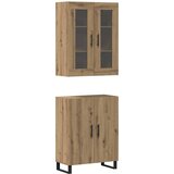  Highboard 2 pcs hrast artisan Konstruirano drvo | shoptok.hr