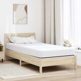  Madrac Bijela i Plava 100 x 200 cm Žakar tkanina | shoptok.hr