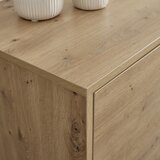 Bessagi Home komoda fosca, črna, hrast | Shoptok.si
