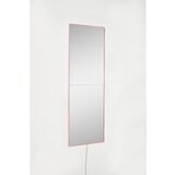 Hanah home ogledalo sa led osvetljenjem rectangular 20x80 cm pink | ePonuda.com