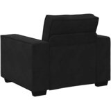 SOFA fotelja crna 100x78x84 cm baršun | shoptok.hr