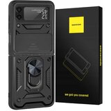 Spacecase OVITEK ZA SAMSUNG GALAXY Z FLIP 3 ČRN, (21962096) | Shoptok.si
