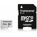 Transcend MicroSD 32GB HC Class 10 UHS-I +1ad 300S TS TS32GUSD300S-A memorijska kartica Cene