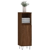  Kupaonski ormarić boja hrasta 30x30x100 cm konstruirano drvo Smeđa | shoptok.hr