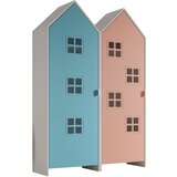 Vipack Svetlo modra/rožnata otroška garderobna omara 115x171,5x37 cm Casami – | Shoptok.si