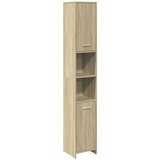  3-dijelni set kupaonskog namještaja boja hrasta sonome drveni | shoptok.hr