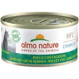 Almo Nature HFC Complete 6 x 70 g - Piščanec z zelenim fižolom | shoptok.hr