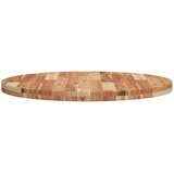  Okrugla stolna ploča Ø 80 x 4 cm od masivnog bagremovog drva | shoptok.hr