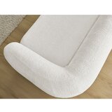 Bobochic Paris Bijela sklopiva sofa od šenila 228 cm Neyo – | shoptok.hr
