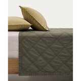 Kave Home Zeleni pamučan prošiven prekrivač 180x260 cm Serla – Cijene