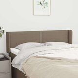  Vzglavje z ušesi taupe 147x16x78/88 cm blago, (20735402) Cene