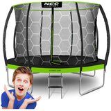  Profilirani vrtni trampolin Neo-Sport 12 ft / 374 cm s unutarnjom zaštitnom mrežom Cijene