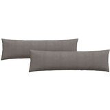 vidaXL jastučići za sofu 2 pcs svijetlo siva 145 x 40 cm | shoptok.hr