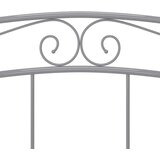  Za krevet sivi metalni 140 x 200 cm | shoptok.hr