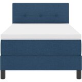  Krevet s opruga kutije s jastukom Plava 80 x 200 cm tkanina | shoptok.hr