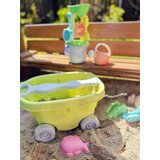 Woopie green set pijeska s kolicima 13 kom. biorazgradiv organski materijal | shoptok.hr