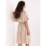 Italy Moda Dress-MI-SK-A63751.67-beige | shoptok.hr