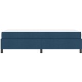 Box Postelja z vzmetnico Modra in črna 90 x 190 cm | Shoptok.si