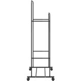  Stalak za odjeću Jednobojno Crna 80 x 53 x 156 cm | shoptok.hr