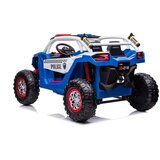 Lean_Toys Xxl otroški avto na akumulator 24V 4x4 XB-2118 Police Modra lea | Shoptok.si