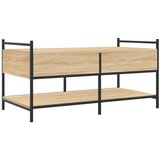  Stolić za kavu boja hrasta 99x50x50 cm konstruirano drvo | shoptok.hr