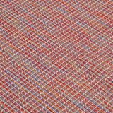  Vanjski tepih ravnog tkanja 120 x 170 cm crveni | shoptok.hr