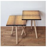 Hanah home sklapajući Stočić 2 Komada 2SHP331 - Camel | ePonuda.com