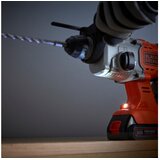 Black & Decker AKU UDARNA BUŠILICA 18V, SDS+2 X 2,5 AH BATERIJA BCD900E2K | shoptok.hr