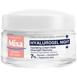Mixa hyalurogel night hidratantna noćna krema za osjetljivu kožu 50 ml za žene