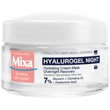 Mixa Hyalurogel Night vlažilna nočna krema za občutljivo kožo 50 ml za ženske Cene