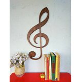 Aberto Design dekorativni drveni zidni ukras treble clef - o Cene