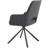 MID.YOU Set Naslanjačev Jana, Antracit, 2 Kos | Shoptok.si