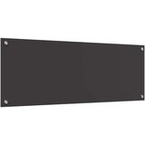  Kuhinjski zid Tamno siva 110 x 40 cm Staklo otporno na udarce | Eponuda.ba