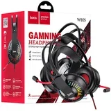 Slušalice sa mikrofonom, gaming, 3.5 mm / USB, LED - W105 Joyful, Crn