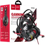 Slušalke z mikrofonom, igralne, 3.5 mm / USB, LED - W105 Joyful