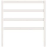  Uzglavlje za krevet bijelo 81 x 4 x 100 cm od masivne borovine | shoptok.hr