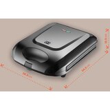 Promis STP25 XXL aparat za sendviče za 4 toast, 1400 W | Shoptok.si