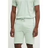 Karl Lagerfeld Kratke hlače moške, turkizna barva, 542900.705889